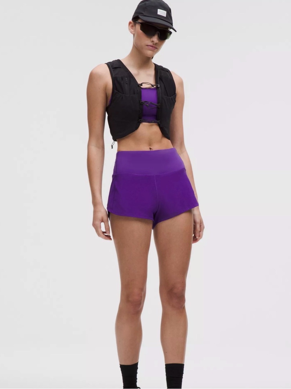 lululemon athletica HR Speed Up Short 2.5” College Purple 4